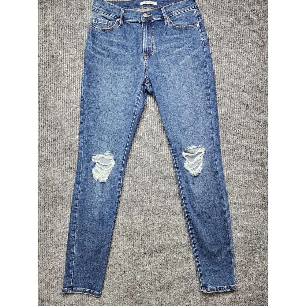PacSun High Rise Jegging Distressed Medium Wash Blue Denim Jeans Size 29